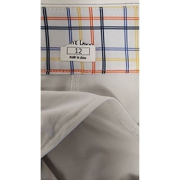 Tail White Label Golf Skort Multicolor White Plaid Size 12 - Picture 7 of 10